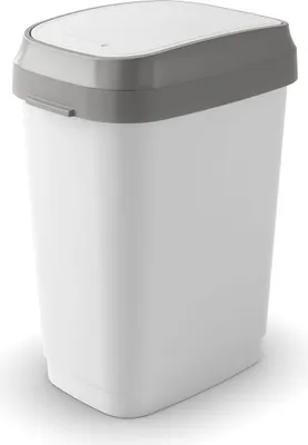 Obrázek produktu pro Koš S Oboustranným Otvíráním M, Bílý