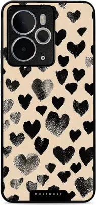 Produktbild von Handyhülle für Realme 14 5G, Mobiwear Glossy Case, Beige Liebe