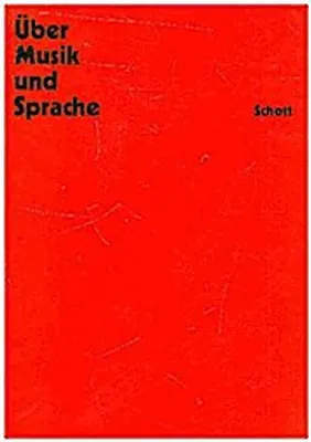 Produktbild von Über Musik und Sprache