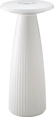 Produktbild von SIGOR Akku-Tischleuchte LED Nuflair 24cm schneeweiß 2,2W Flex-Mood 2200K/2700K IP54 Ra85 USB-C dimmbar