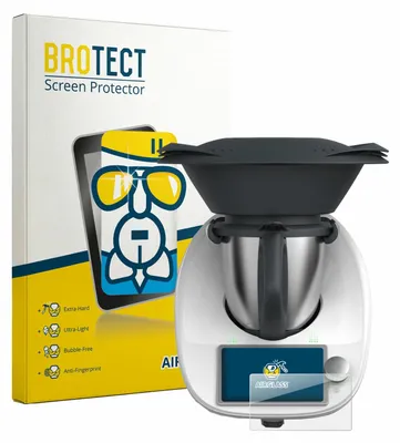 Produktbild von BROTECT Schutzglas für Vorwerk Thermomix TM6 Schutzfolie Panzer Folie Glas Display Schutz klar