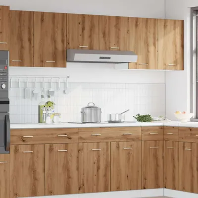 Produktbild von "2026 Aktion"Hängeschrank/Sideboard Küche Moderne Design - CLORIS - Buffetschrank - Lyon Artisan-Eiche 40x31x60 cm Holzwerkstoff - DEMöbel7373546