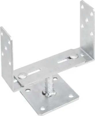 Produktbild von Pfostenfuß PSRT 60-200x136x4,0 - Packung mit 1 Stück