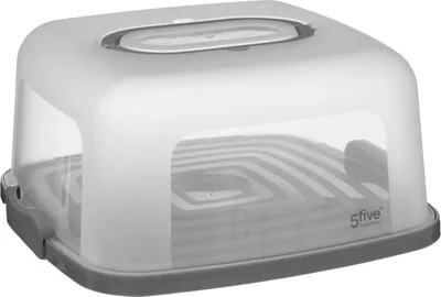Produktbild von Kuchenschachtel quadratisch 33x36cm kunststoff - 5 five simply smart