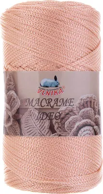 Produktbild von 250g Strickgarn Macrame Ideo Unifarben Makramee Häkelgarn Flechtgarn Knüpfgarn