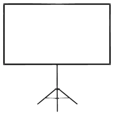 Image de Écran de projection, 80 pouces, angle de vision de 160°, dimensions : 80 pouces