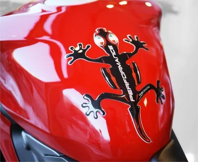 Produktbild von Tankpad Geco für Motorräder, aus Kunstharz, selbstklebend mit Soft Touch