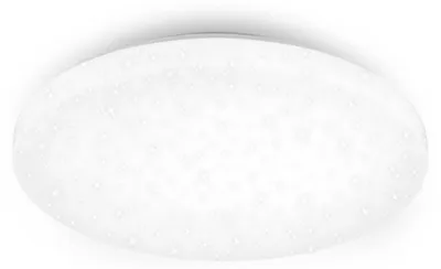 Image de Plafonnier LED 6,3 cm 24 watts IP44 protection contre les projections d'eau 2600lm blanc Briloner