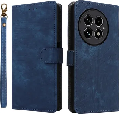 Produktbild von OnePlus 13 Hülle - Coverup Klapphülle mit Schlüsselband - Blau