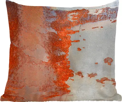 Produktbild von MuchoWow® Zierkissen Sofakissen Wohnzimmer Dekokissen 45x45 cm Rost - Rosa - Vintage - Schlafpolster - Polster für das Sofa