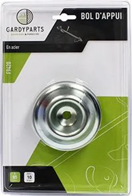 Produktbild von Stützschale aus Stahl Ø: 85 mm, Bohrung: 10 mm. (unter Gehäuse)