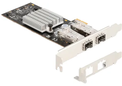 Image de DELOCK Carte PCI Express x1 vers 2 slots SFP Gigabit LAN i350