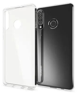 Produktbild von NALIA Hülle "GLAZE" für Huawei P30 Lite - Klare TPU Schutzhülle, Anti-Gelb, Schlank & Leicht - Transparente Handyhülle