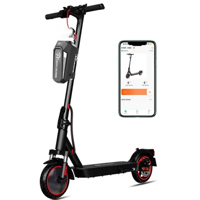 Produktbild von EVERCROSS EV85F E-Scooter Erwachsene 400W faltbar App ABE Elektroroller Schwarz