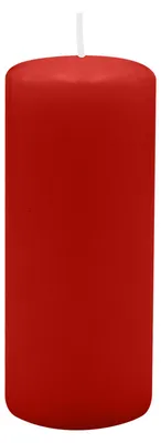Produktbild von Stumpenkerzen 120 x  Ø 50 mm, Weihnachtsrot Erdbeere, 12 Stück