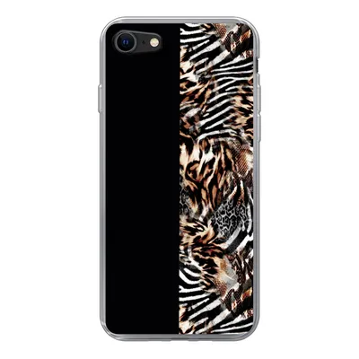 Produktbild von MuchoWow® Handyhülle Schutzhülle Hülle für iPhone 8 Mantel - Design - Tiere Silikon Softcase Handy Hülle - Schutzhaube