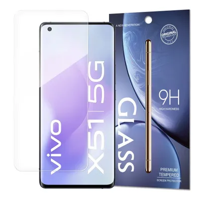 Produktbild von Tempered Glass Panzerglas Schutzglas 9H fr Vivo X51 5G (Verpackung - Umschlag)
