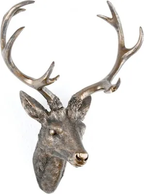 Produktbild von LEX Hirschgeweih 30x18x40cm Farbe: Bronze MC8029BR