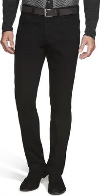 Produktbild von Meyer nette Jeans Dublin Slim Fit schwarz einfarbig Denim