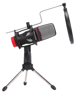 Produktbild von Marvo MIC-02, Studio-Mikrofon, -38 dB, 50 - 16000 Hz, -36 dB, Omnidirektional, Kabelgebunden