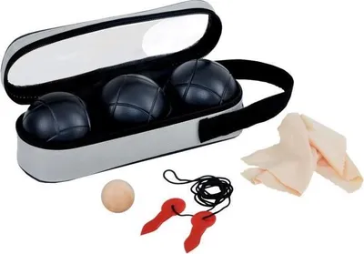 Image de Boules de pétanque K-RO Fusion, Triplette 720g, Noir