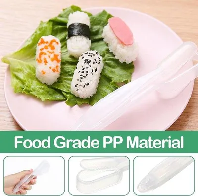 Zdjęcie produktu dla Zestaw 4 foremek do sushi, foremki do formowania kulek ryżowych, akcesoria do bento, przybory kuchenne