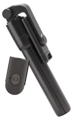Produktbild von Setty Bluetooth-Selfie-Stick mit Stativ, mit kabelloser Fernbedienung  Schwarz
