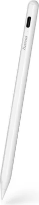 A white stylus pen is shown against a white background.