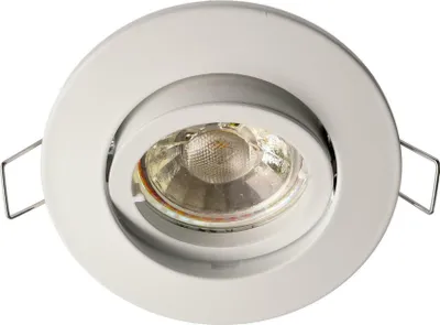 Immagine prodotto di Light Impressions Deko-Light apparecchio da incasso a soffitto Alioth 2 tondo 12V AC/DC GU5.3 / MR16 1x max. 35,00 W bianco RAL 9003 110027