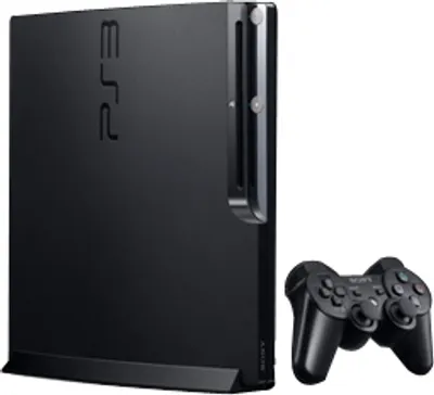 Produktbild von Sony PlayStation 3 Slim 120GB, PlayStation 3, 256 MB, XDR, Blu-Ray, 120 GB, 10, 100, 1000 Mbit/Sek