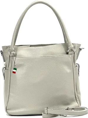 Produktbild von Handtasche hellgrau Florence Tasche Leder D2OTF160K