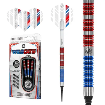 Zdjęcie produktu dla Softdart Dartpfeile Winmau Wildcats 20g