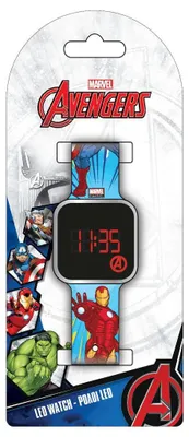 Immagine prodotto di OROLOGIO BAMBINI MARVEL Modello AVENGERS - Orologio con illuminazione a LED