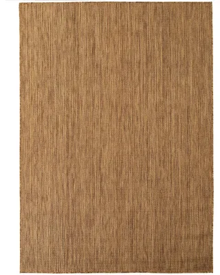 Zdjęcie produktu dla Dywan zewnętrzny, jednolity kolor, do salonu, balkonu, tarasu, brązowy, prostokątny, 240x340 cm