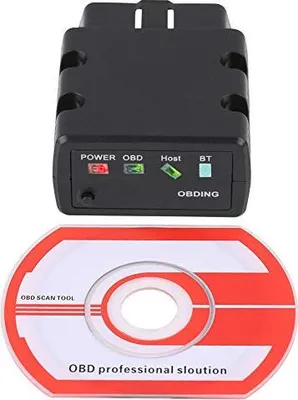 Produktbild von EBTOOLS CAR Diagnostic Scanner, KW902 OBDII-Scanner-Werkzeug Fehlererkennung Bluetooth 3.0 OBD-II Engine System Tools OBD2 Reader (schwarz)