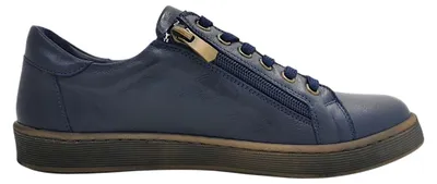 Imagen del producto de Andrea Conti - Zapatos de mujer, zapatos con cordones, estilo deportivo, color azul, para uso diario