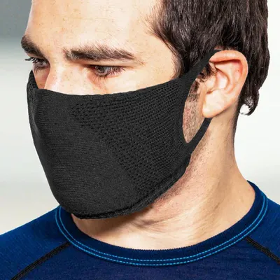 Produktbild von TRERE Social Mask Sportmaske Mund-Nasen-Bedeckung black XS
