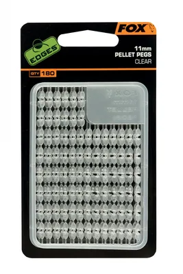 Produktbild von Fox Zarážky na pelety Edges Pellet Pegs Clear 11mm