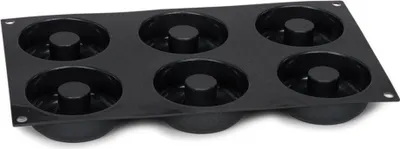 Image de Patisse moule en silicone pour 6 mini beignets 29x17cm Starflex P19197