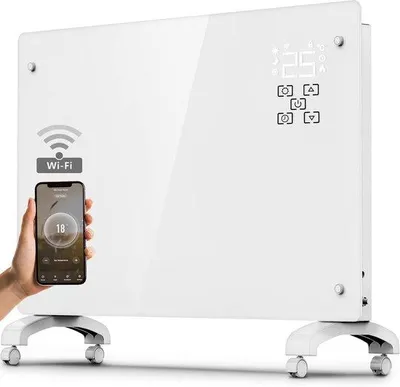 Obrázek produktu pro Mobilní infračervený ohřívač, bílý
