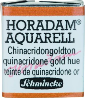 Obrázok produktu pre Schmincke HORADAM akvarelové farby, odtieň: Chinacridongold, množstvo: 1/2 škatuľky, kód: 14 217 044