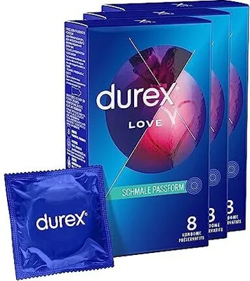 Produktbild von Durex Love Kondome 3 x 8 Stück
