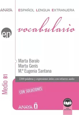 Obrázok produktu pre Vocabulario nivel medio B1 + online - Marta Baralo, Marta Genis (Cudzie jazyky Španielčina v španielčine)