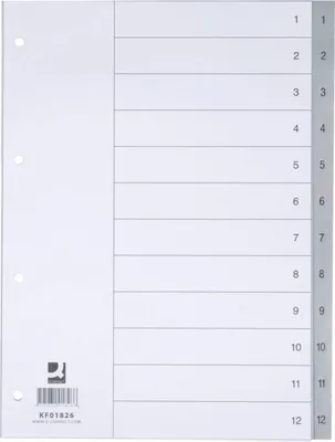 Obrázok produktu pre Connect KF01826, Šedá, Polypropylén (PP), A4, 210 mm, 297 mm, 120 kusov
