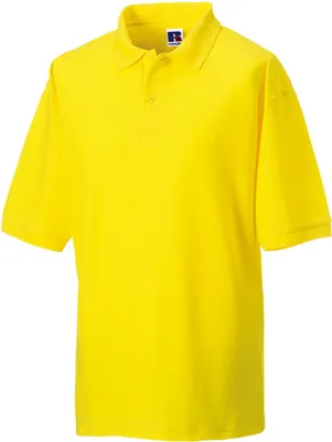 Produktbild von Russell R-539M-0 | Herren Poloshirt 65/35 - Farbe: Yellow - Größe: L