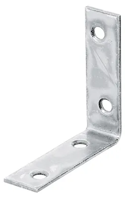 Zdjęcie produktu dla Alberts 848606 Wspornik krzesła, ocynkowany metodą Sendzimira, 50 x 50 x 15 mm, zestaw 120 szt