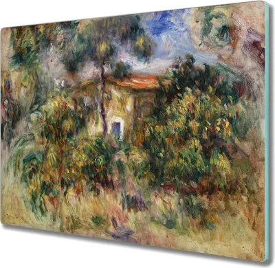 Produktbild von Coloray Küchenbrett Kochplattenabdeckung Hackbrett Schneidebrett Herdabdeckplatte 60x52 cm - Baumhaus Pflanzen
