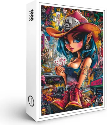 Produktbild von raxxa Premium-Puzzle "Evelyn", 1000 Teile