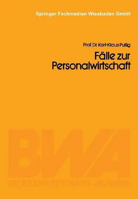 Produktbild von Fälle zur Personalwirtschaft