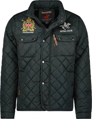 Zdjęcie produktu dla Geographical Norway Kurtka zimowa męska czarny WW1037H/GNO-BLACK Rozmiar S